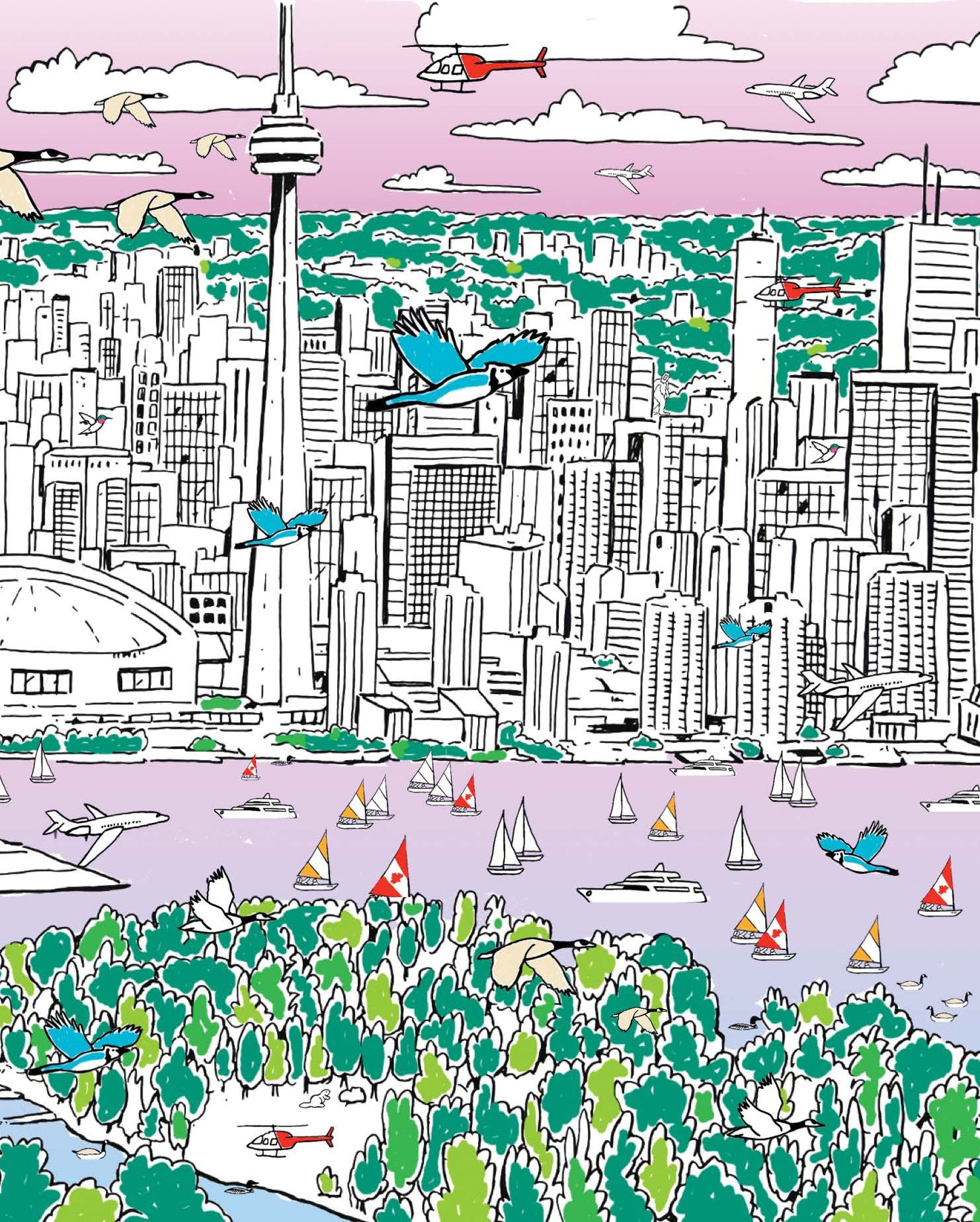 Bigfoot Visits the Big Cities of the World (hard cover)