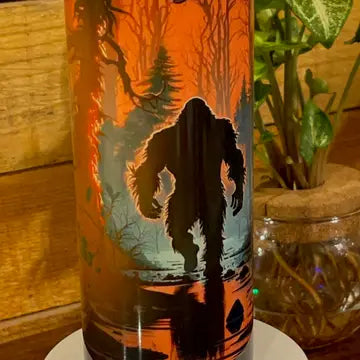 Bigfoot Sunset in the Swamp -  20 oz tumbler