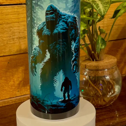 Bigfoot Misty Forest Tumbler - 20 oz Stainless Steel