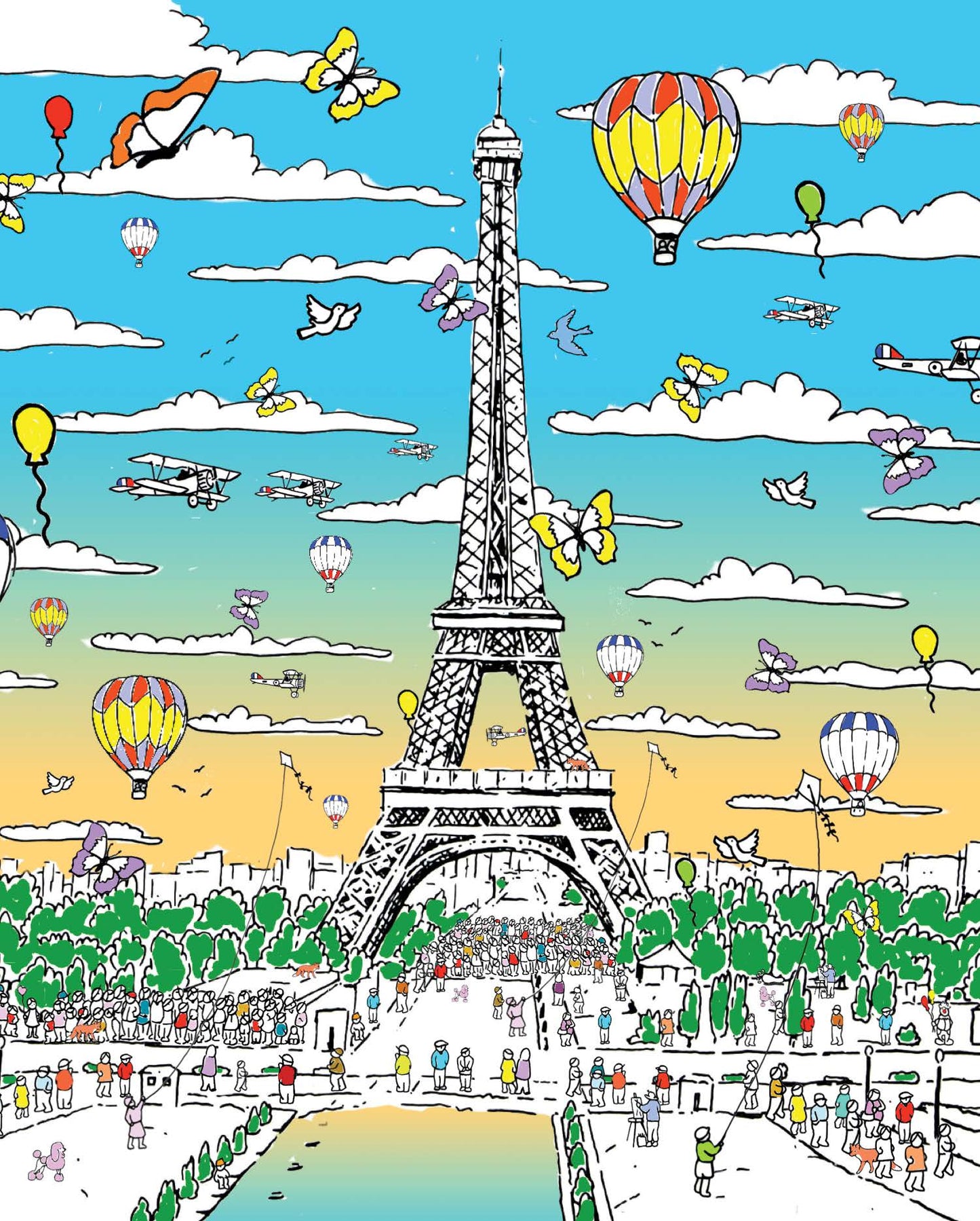 Bigfoot Visits the Big Cities of the World (hard cover)
