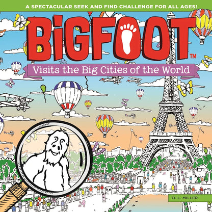 Bigfoot Visits the Big Cities of the World (hard cover)
