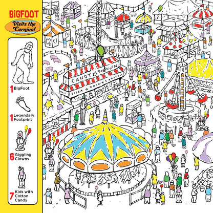 Bigfoot Goes on Vacation (hard cover)