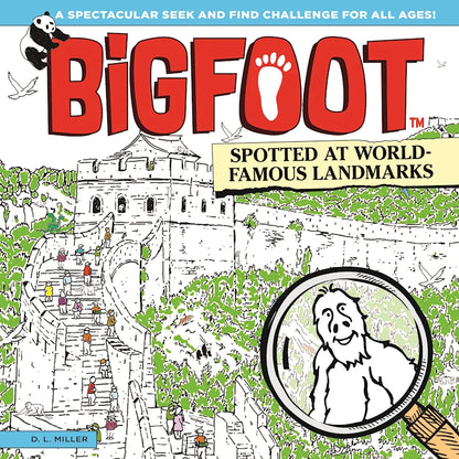 Bigfoot Spotted at World Famous Landmarks (hard cover)