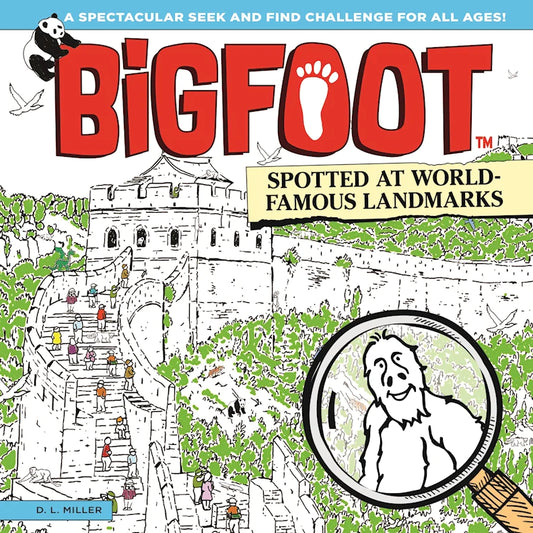 Bigfoot Spotted at World Famous Landmarks (hard cover)