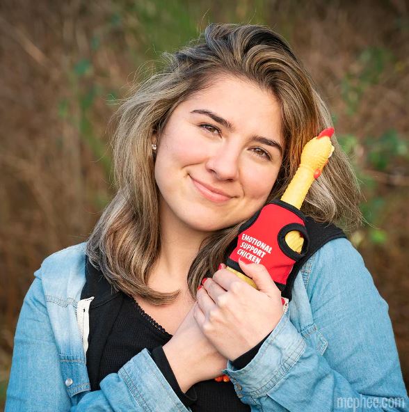 Emotional Support Chicken